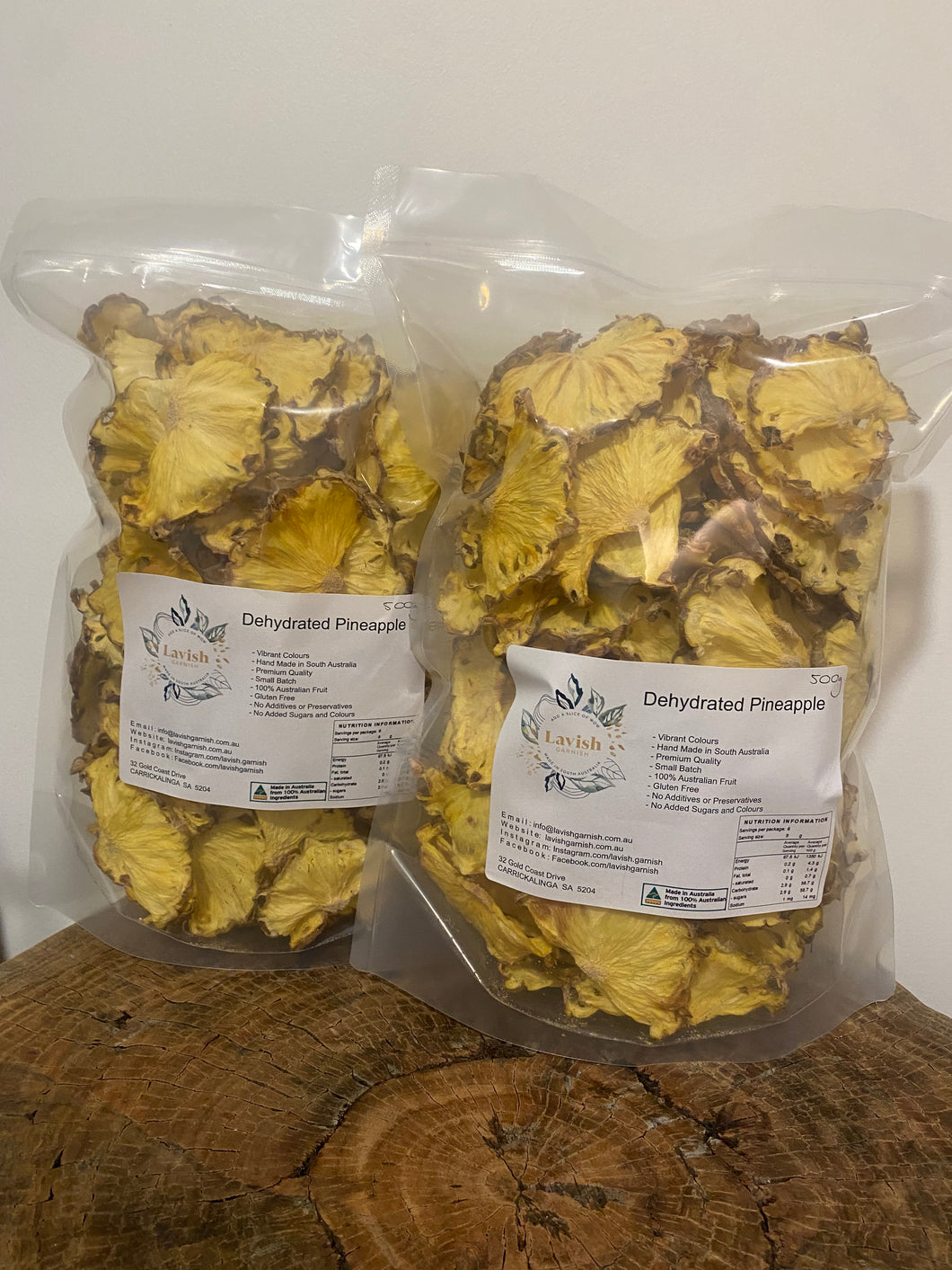 Bulk Dehydrated Pineapple